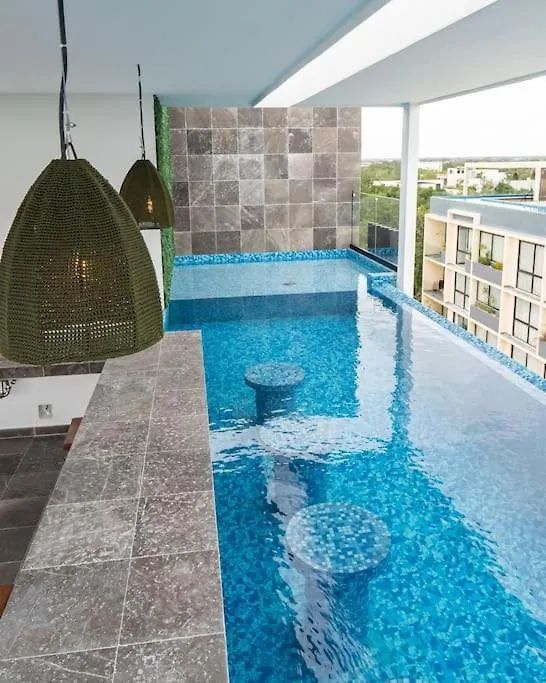 Elle 107 Tropical Aldea Zama Tulum Condo Apartment